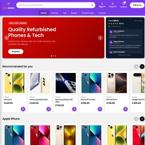 Building a CeX-Style Phone Shop Website From Scratch: How We Did It