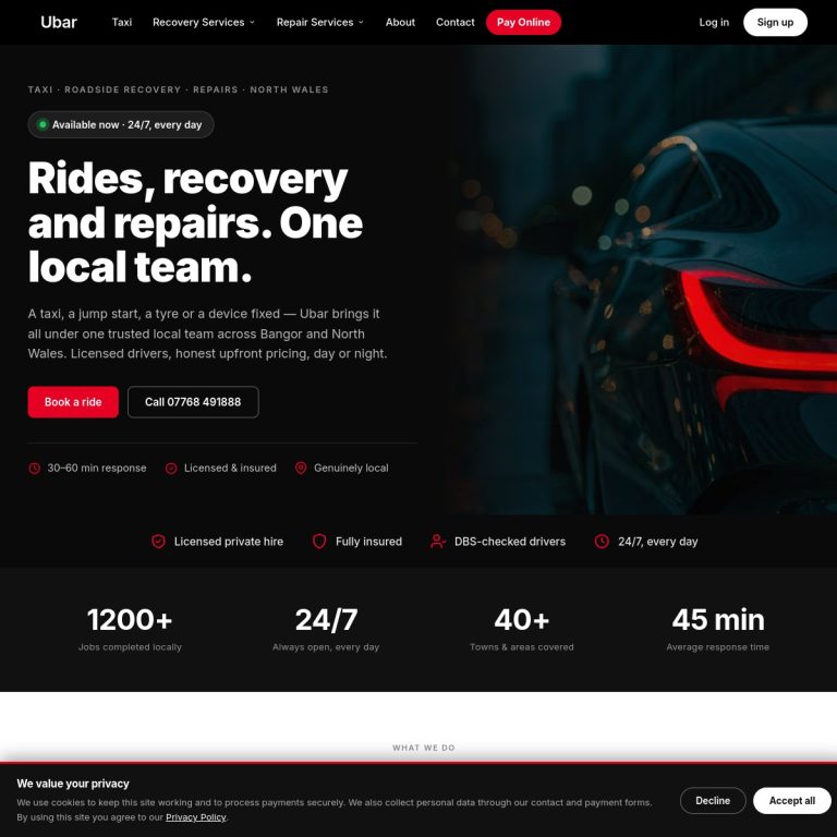 How We Built 168 Location Pages That Put a North Wales Business on Page One